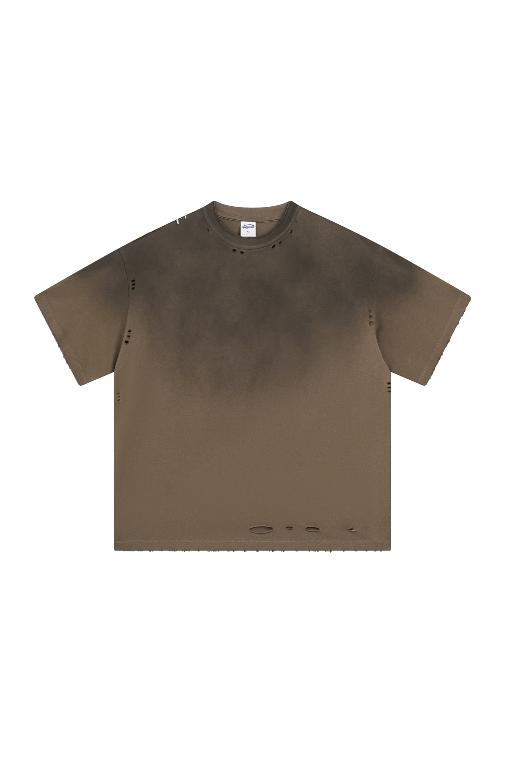 Washed Distressed Oversized T-Shirt