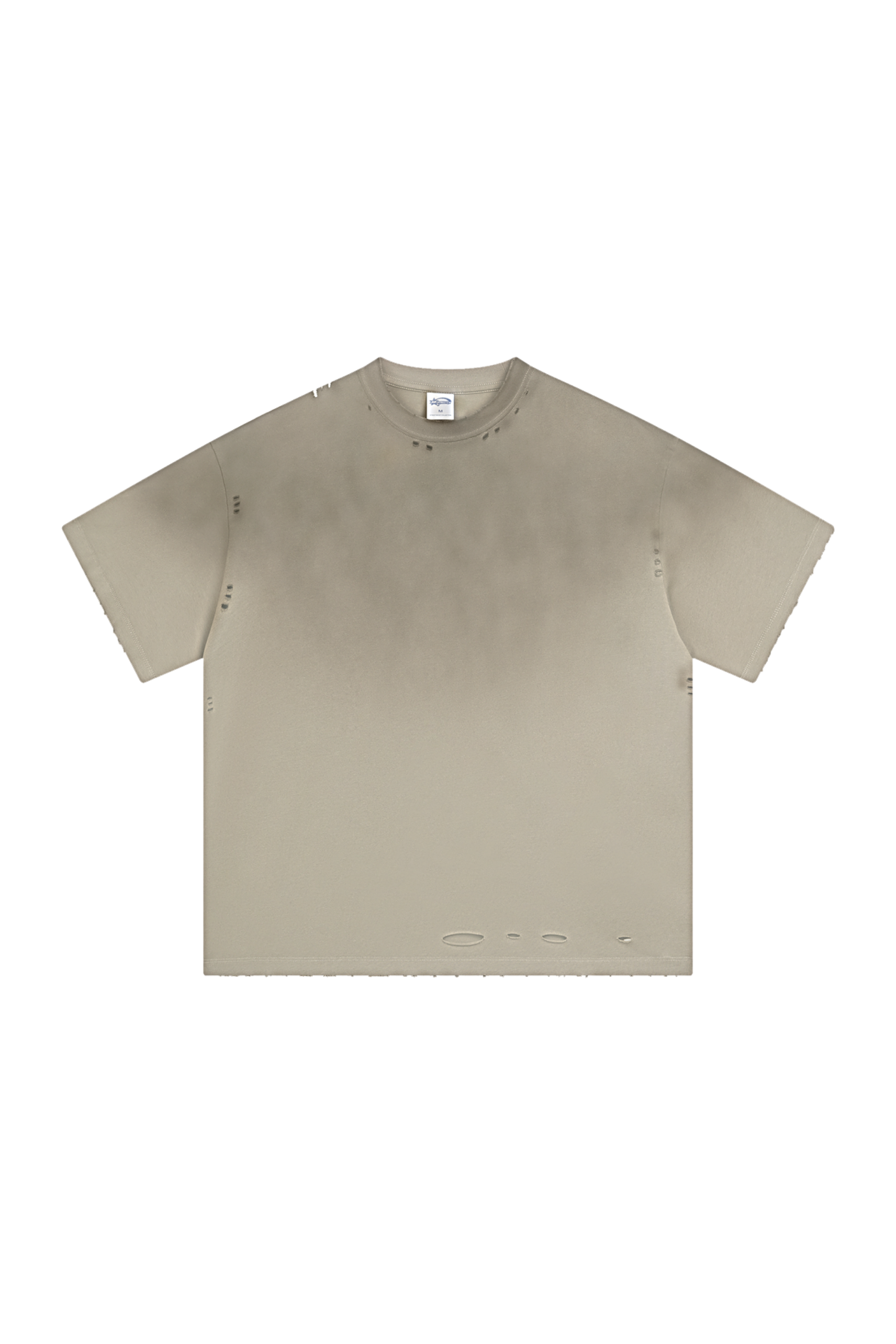 Washed Distressed Oversized T-Shirt