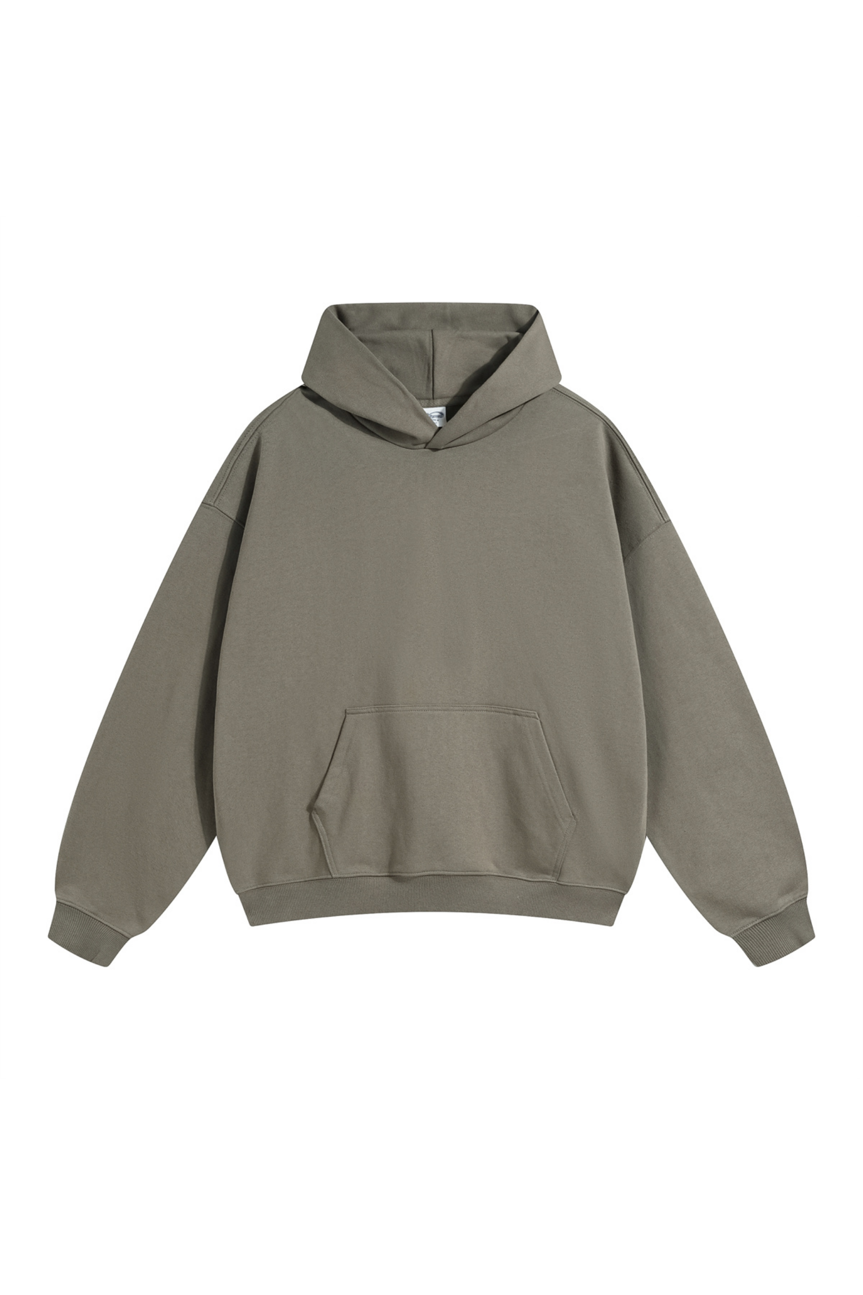 Oversized Drop-Shoulder Hoodie