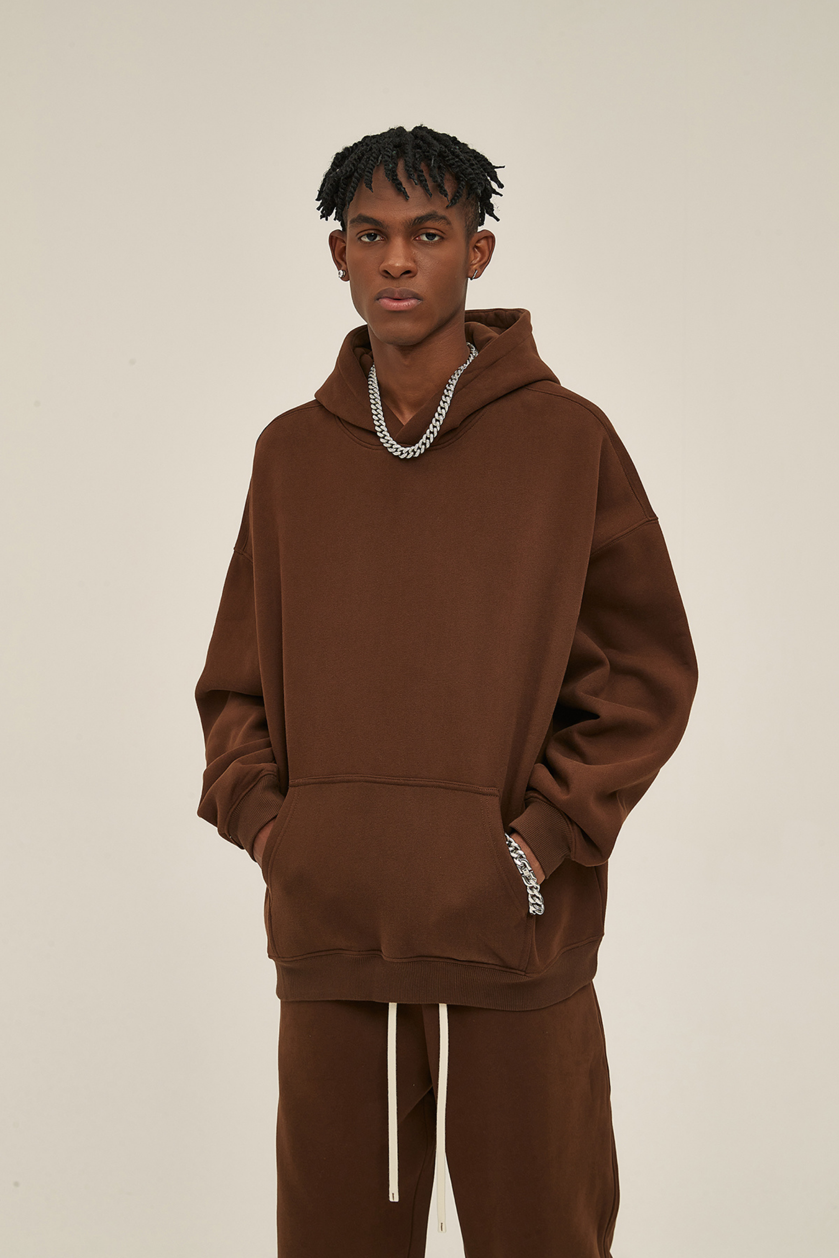 350gsm Fleece Lined Oversized Hoodie