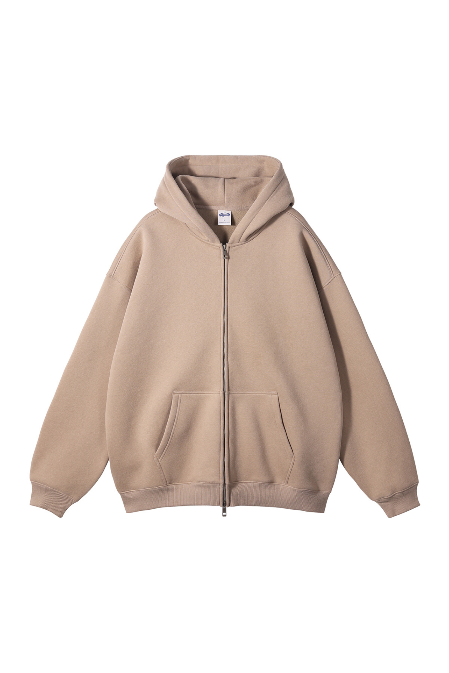 350gsm Two-Way Zip Heavyweight Hoodie