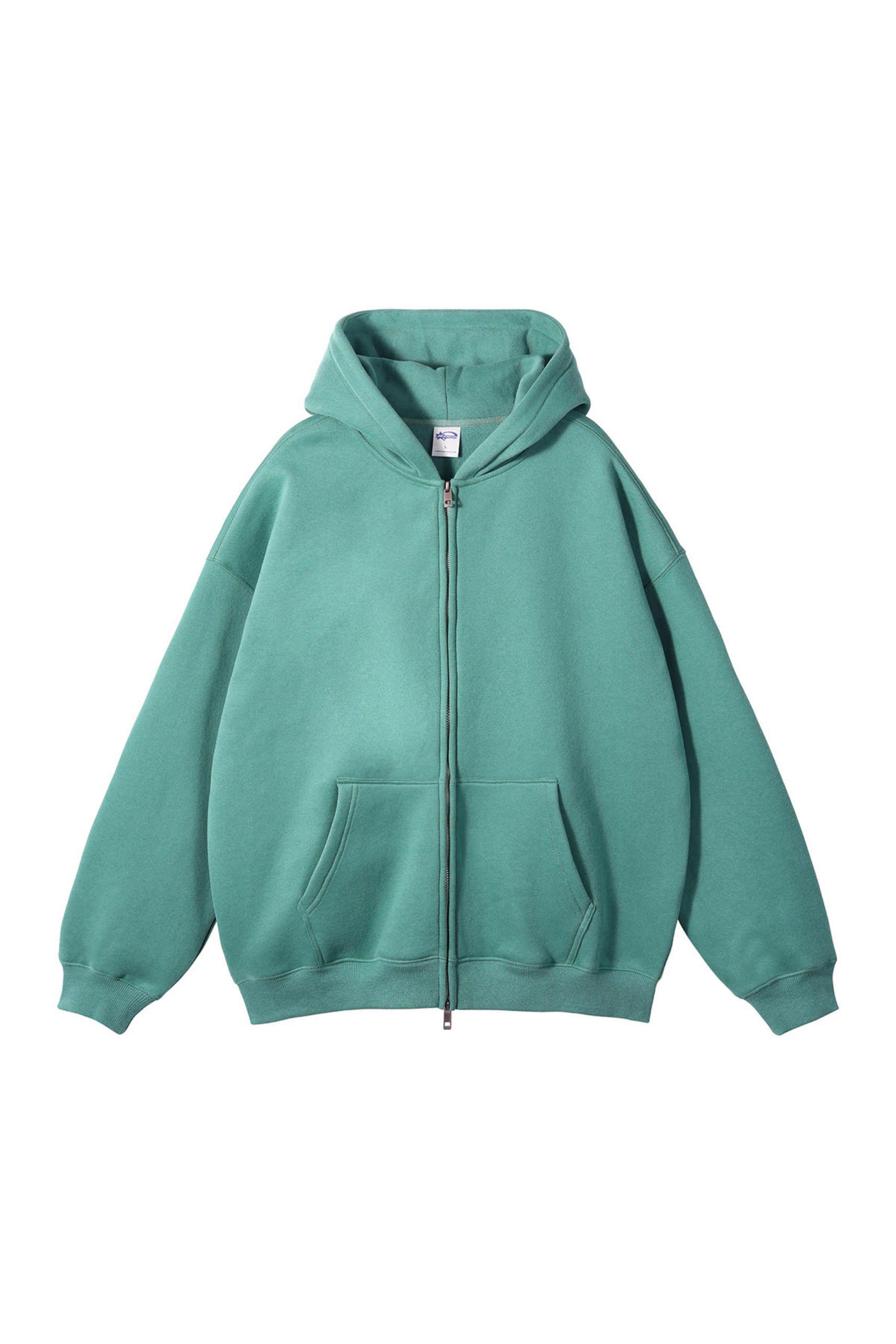 350gsm Two-Way Zip Heavyweight Hoodie