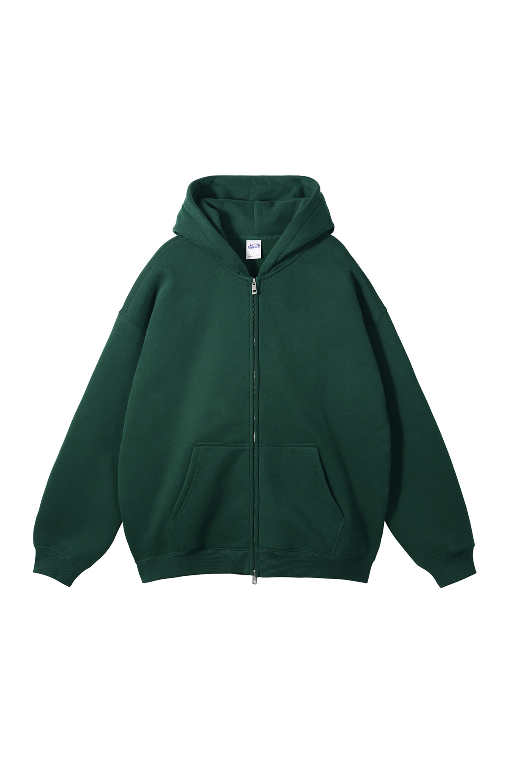 350gsm Two-Way Zip Heavyweight Hoodie