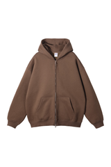 350gsm Two-Way Zip Heavyweight Hoodie