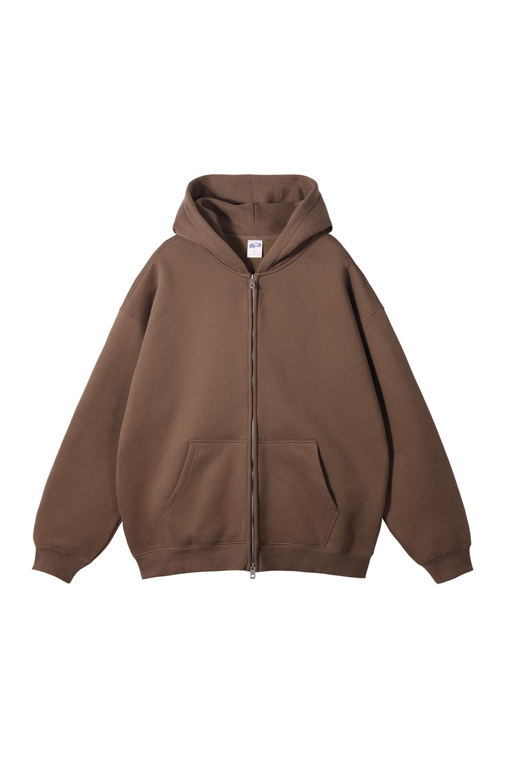 350gsm Two-Way Zip Heavyweight Hoodie