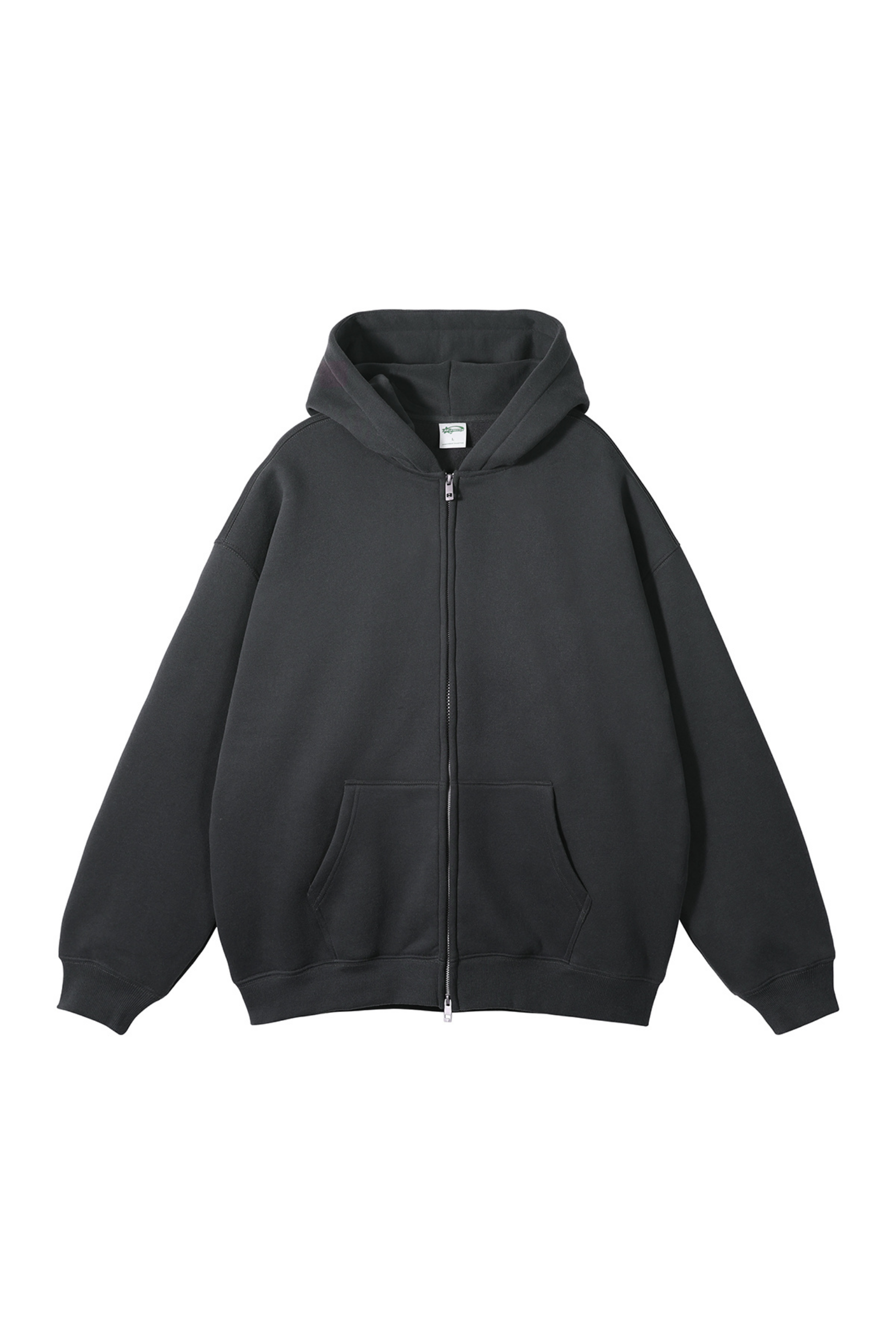 350gsm Two-Way Zip Heavyweight Hoodie