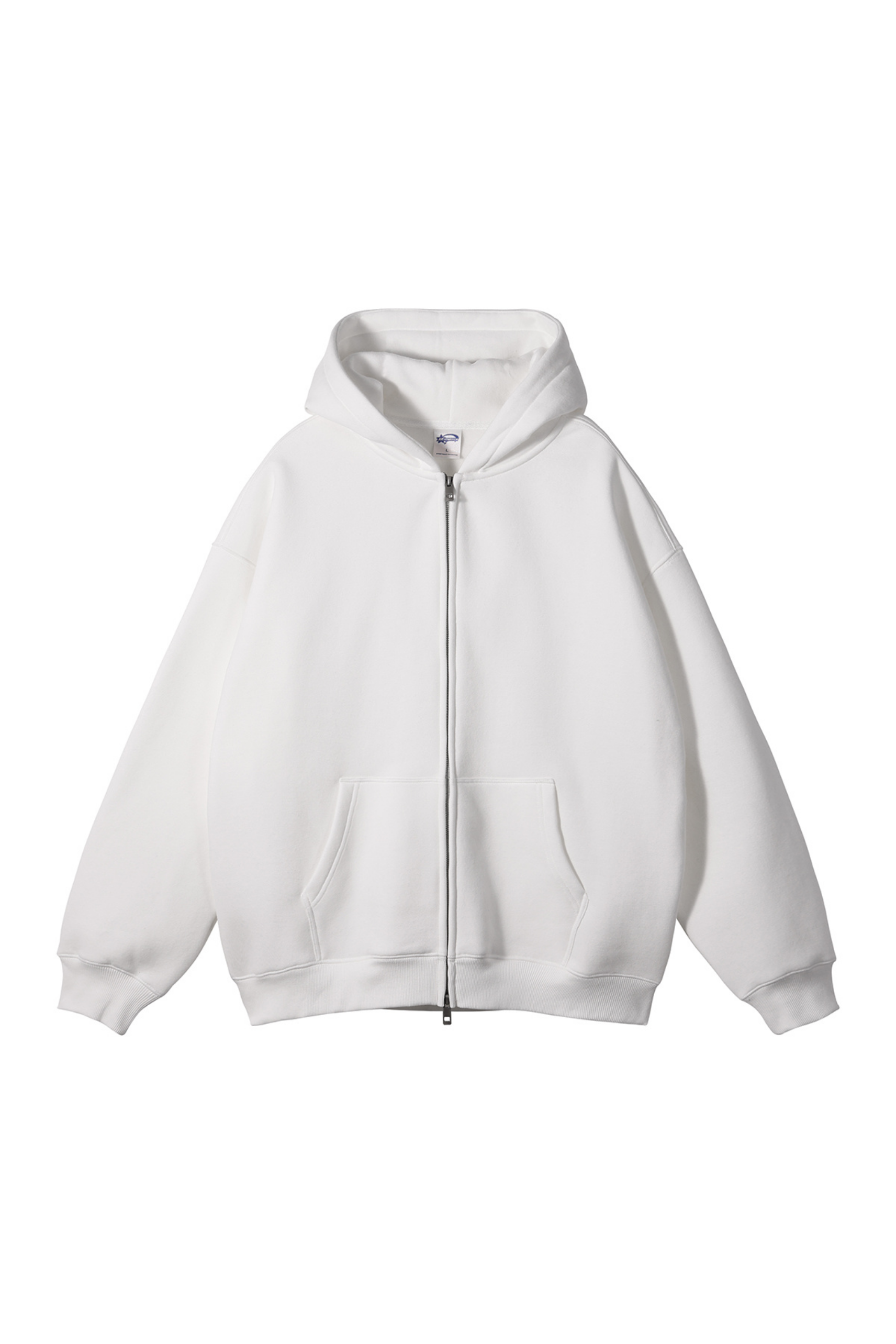 350gsm Two-Way Zip Heavyweight Hoodie