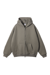350gsm Two-Way Zip Heavyweight Hoodie