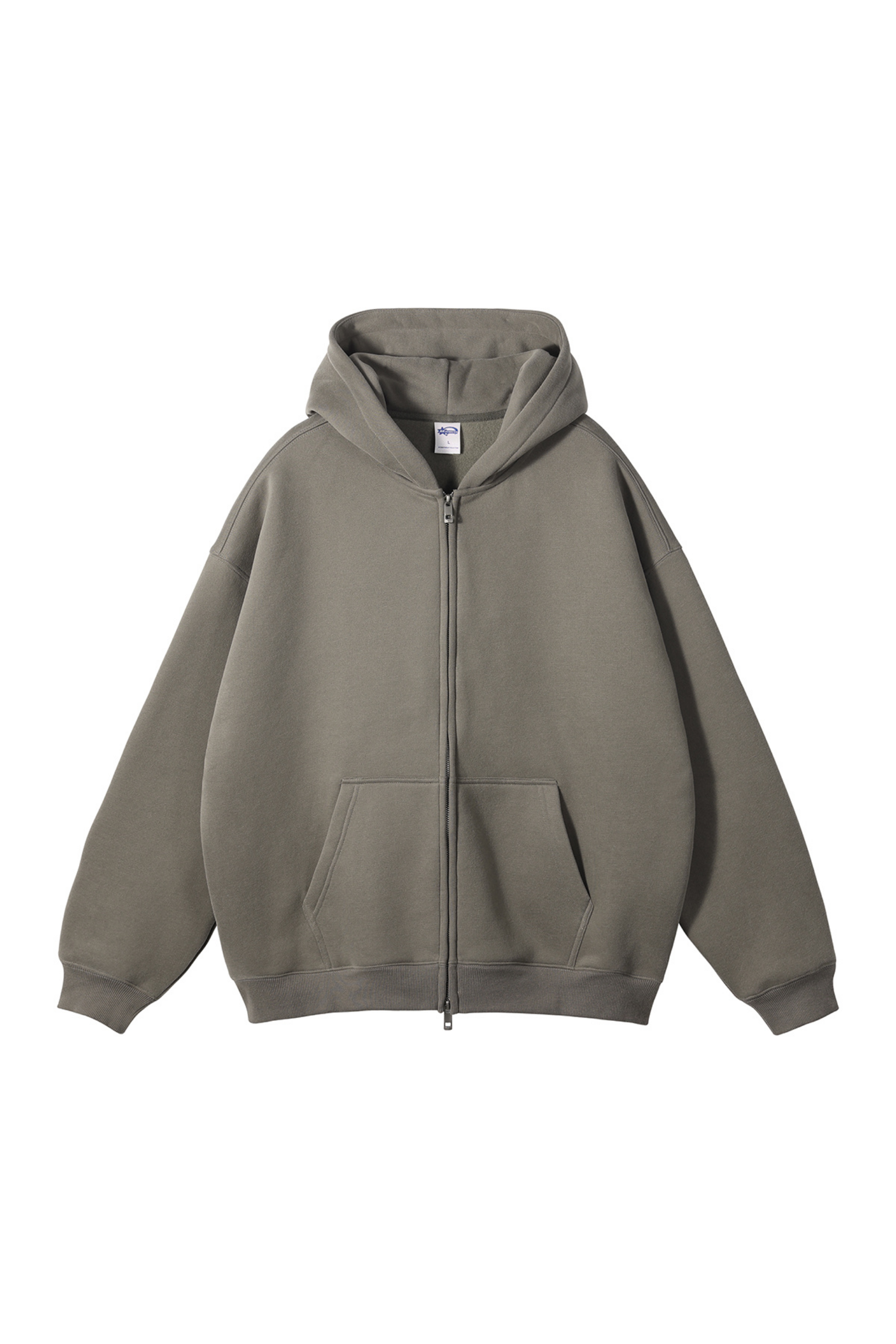 350gsm Two-Way Zip Heavyweight Hoodie