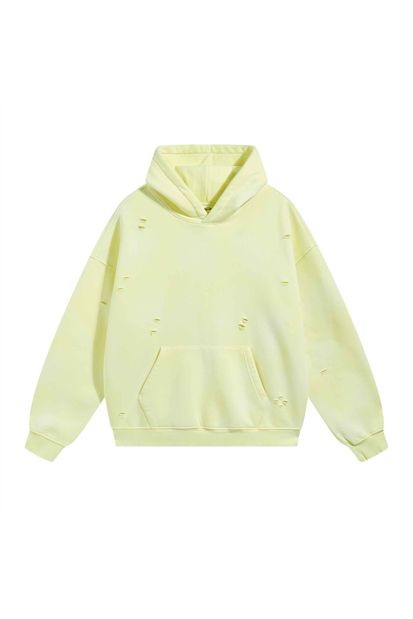 Vintage Wash Distressed Hoodie
