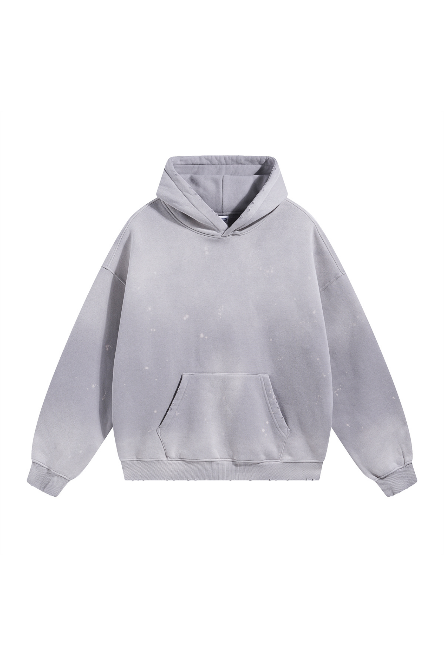 360gsm Paint Splatter Vintage Wash Hoodie
