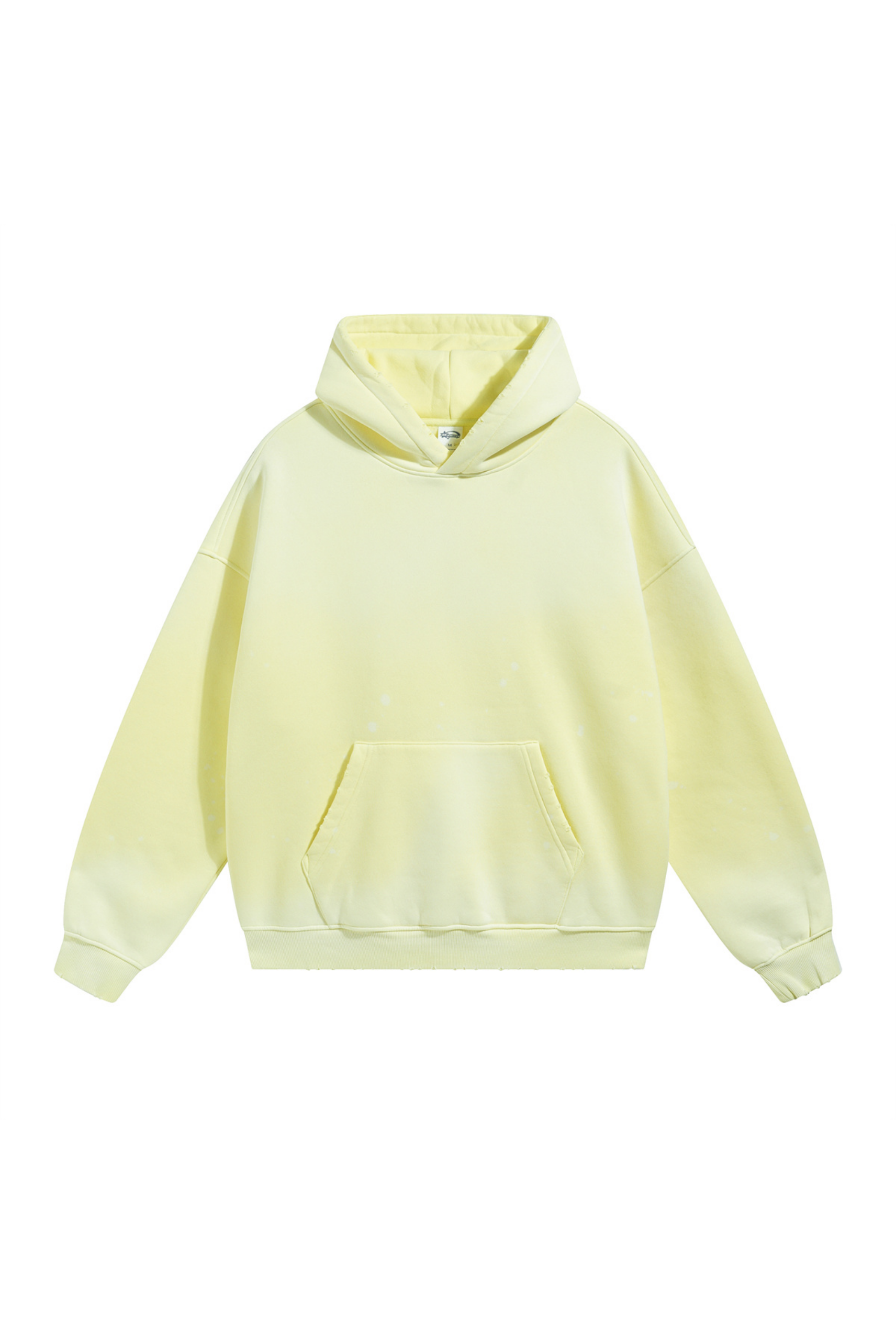 360gsm Paint Splatter Vintage Wash Hoodie
