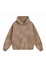 360gsm Paint Splatter Vintage Wash Hoodie