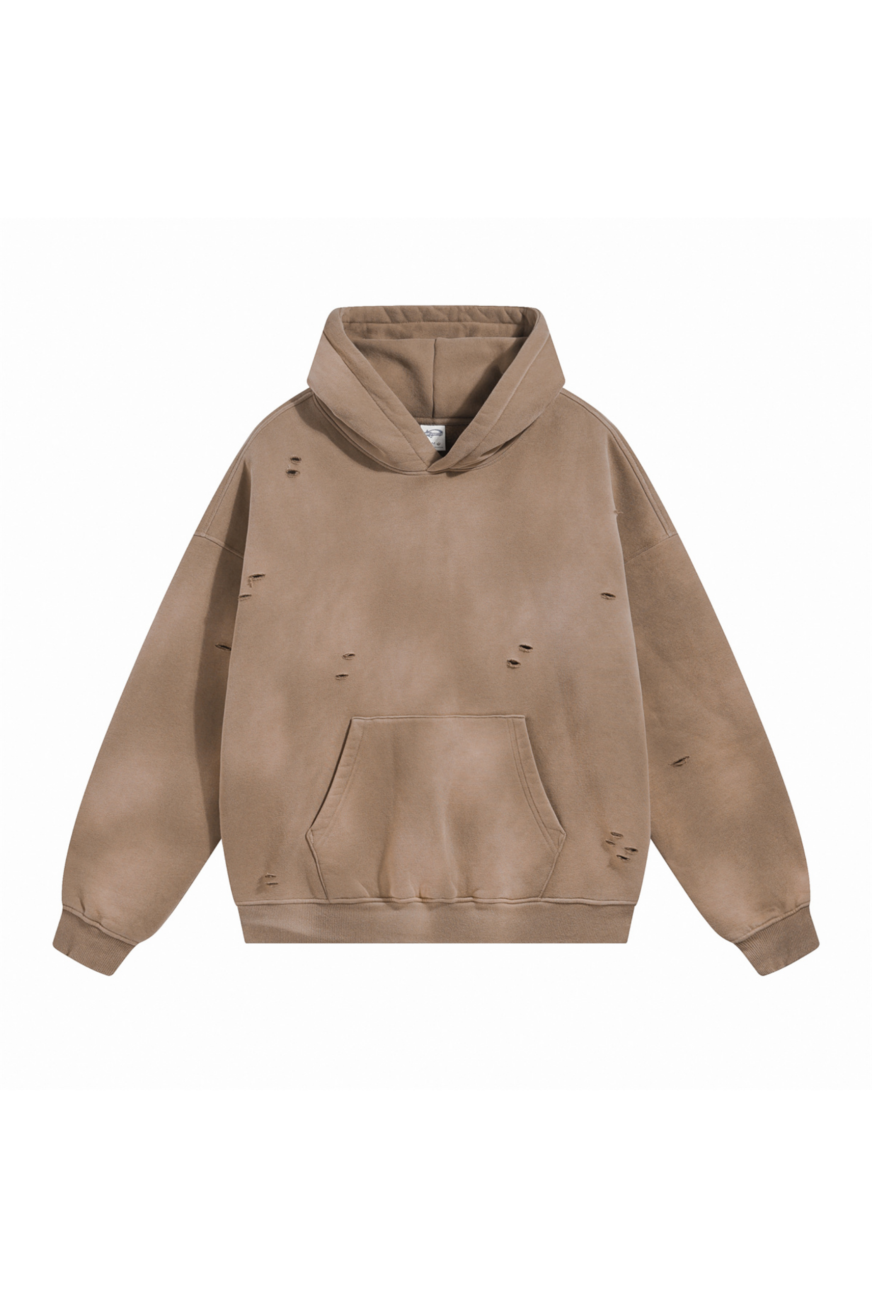 360gsm Paint Splatter Vintage Wash Hoodie