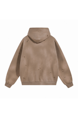 360gsm Paint Splatter Vintage Wash Hoodie