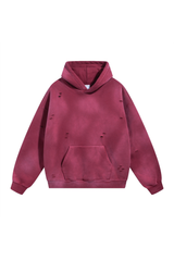 360gsm Paint Splatter Vintage Wash Hoodie