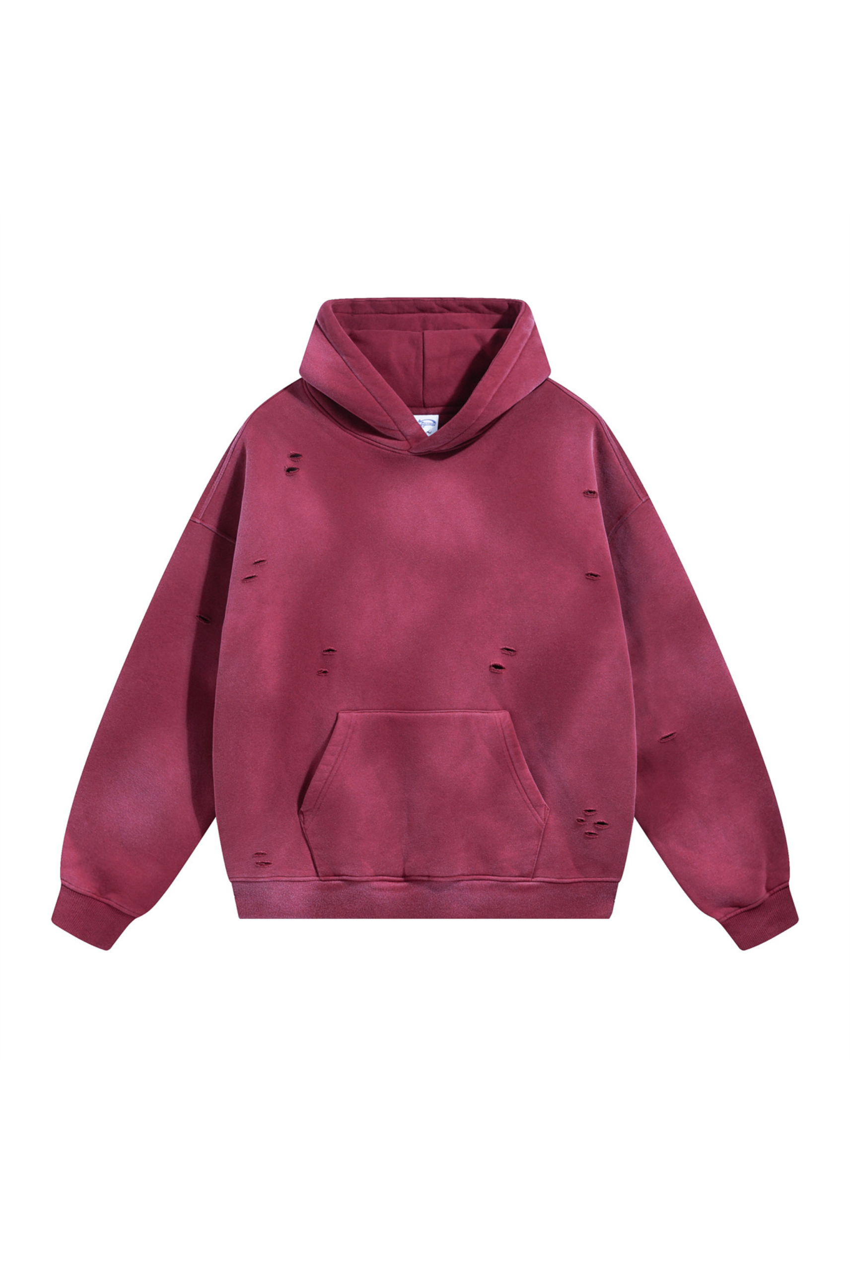 360gsm Paint Splatter Vintage Wash Hoodie