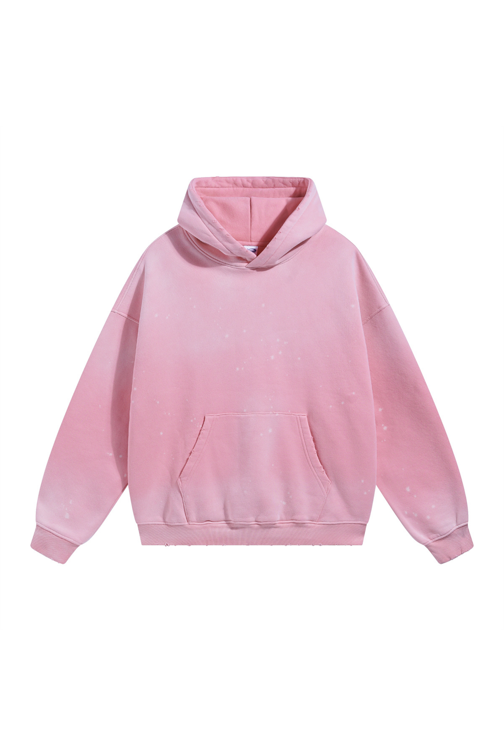 360gsm Paint Splatter Vintage Wash Hoodie