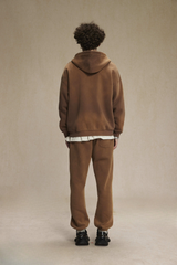 360gsm Garment Dyed Oversized Zip Hoodie