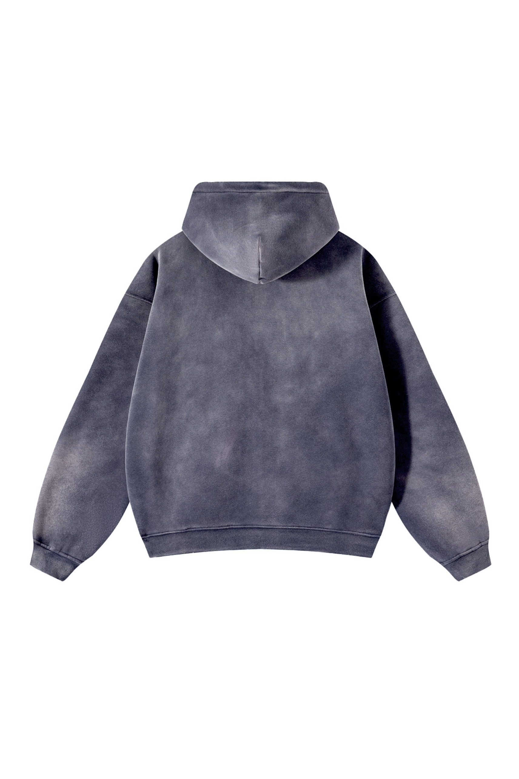 360gsm Garment Dyed Oversized Zip Hoodie