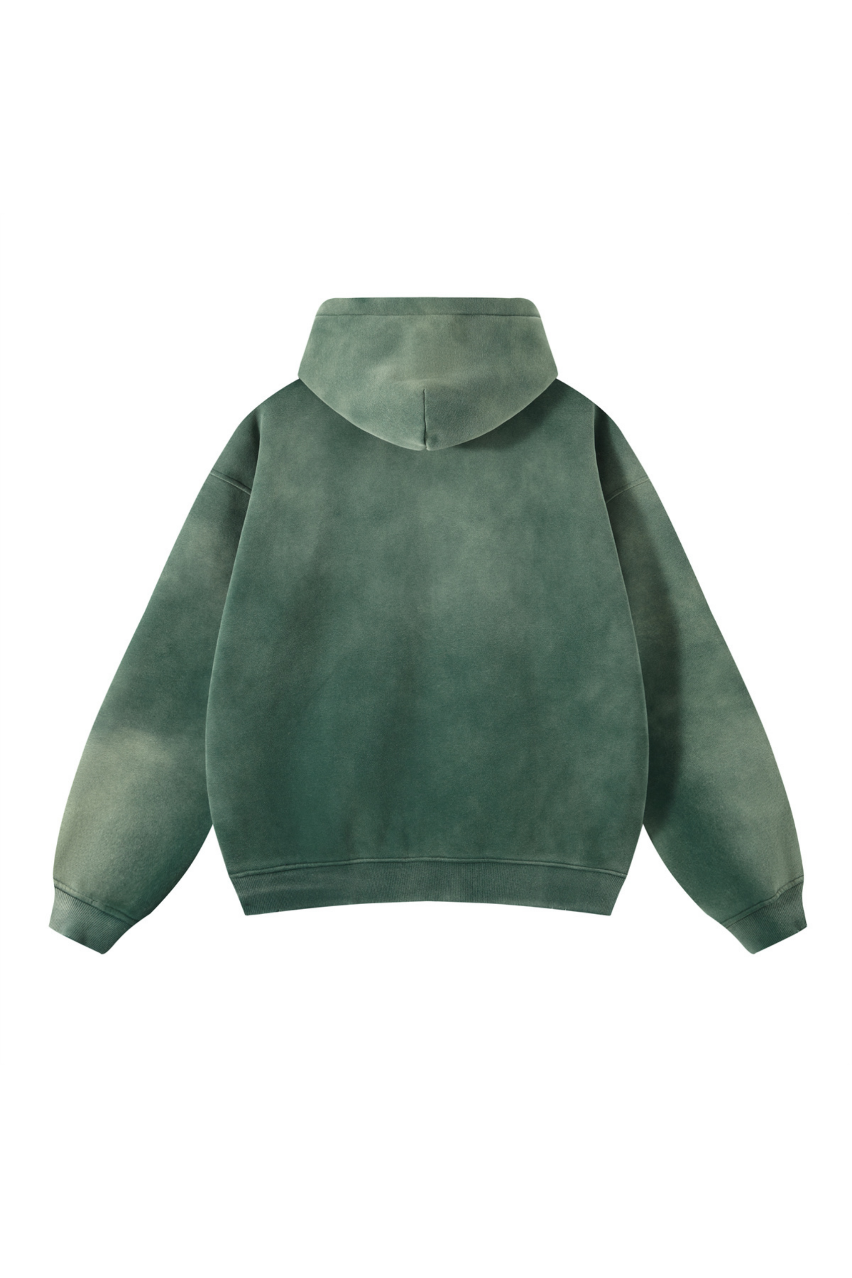 360gsm Garment Dyed Oversized Zip Hoodie