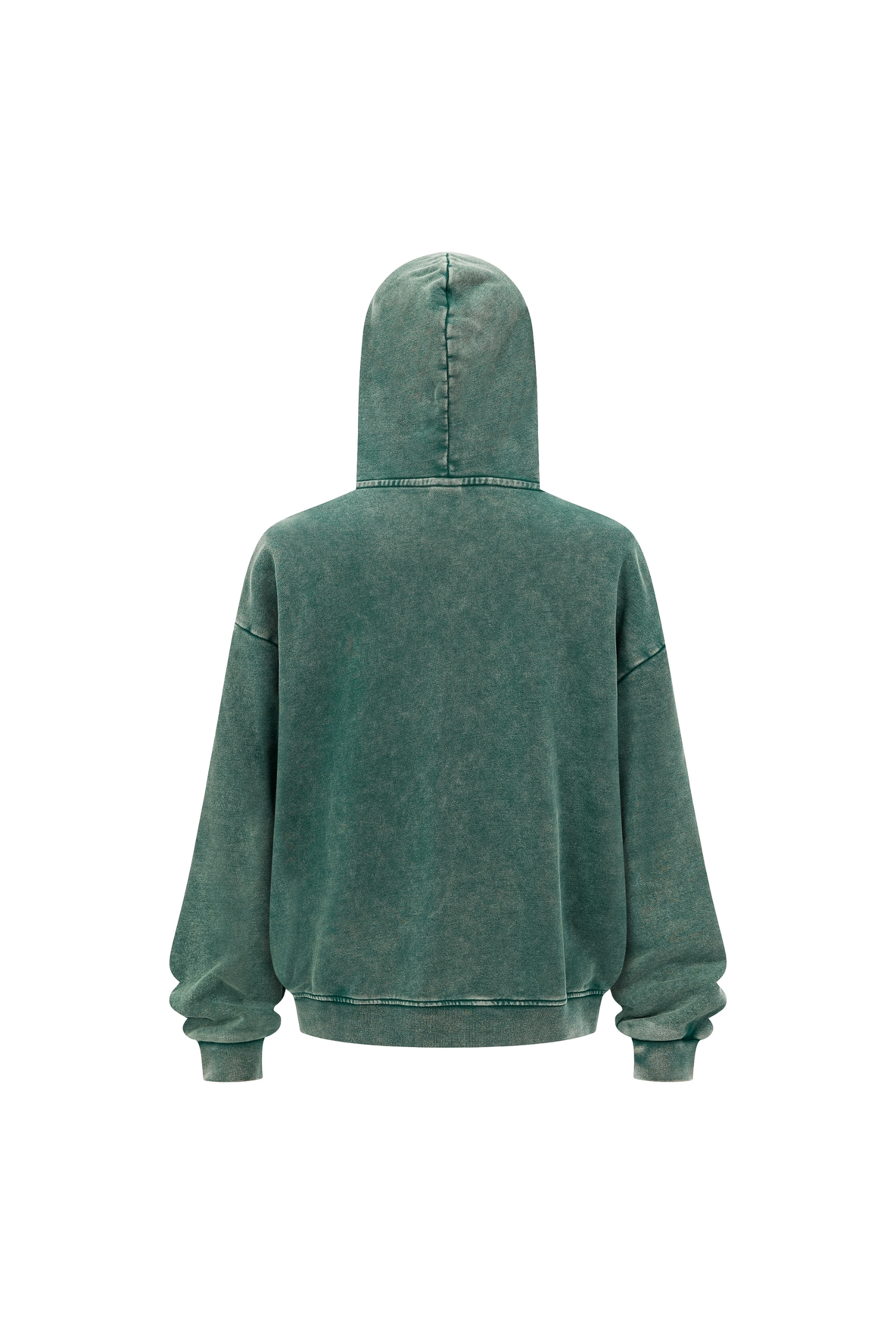 430gsm Garment Dyed Zip Hoodie