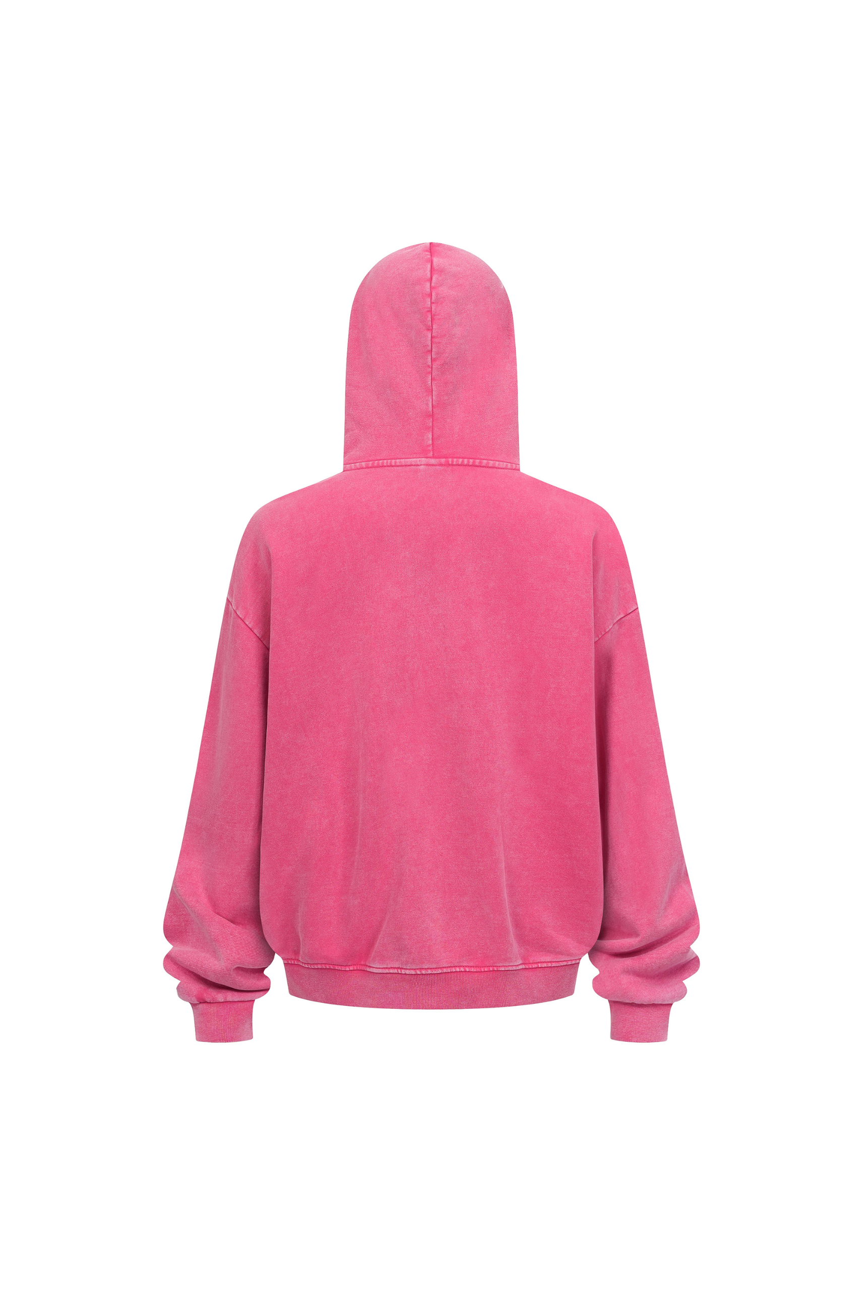 430gsm Garment Dyed Zip Hoodie