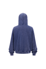 430gsm Garment Dyed Zip Hoodie
