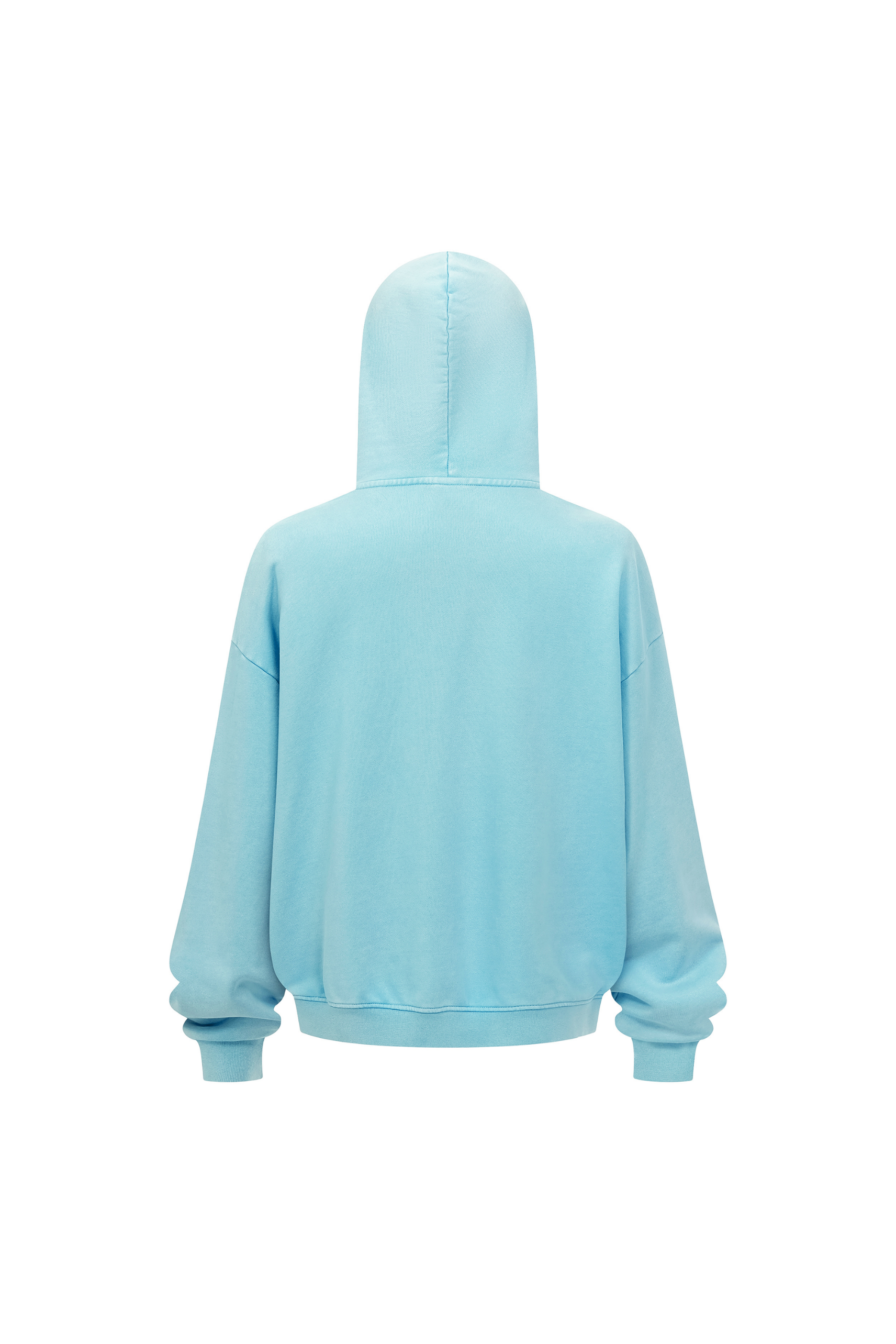 430gsm Garment Dyed Zip Hoodie