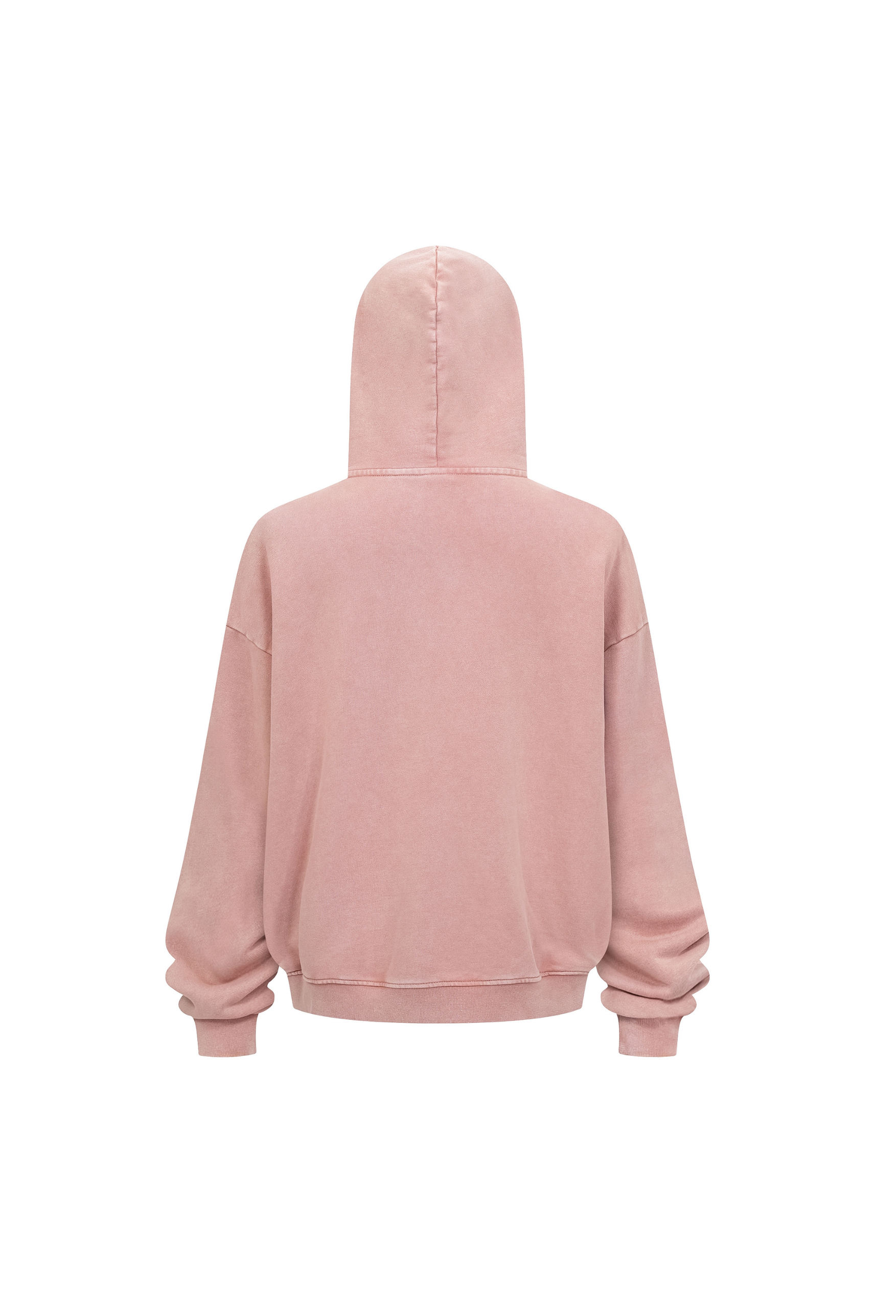 430gsm Garment Dyed Zip Hoodie