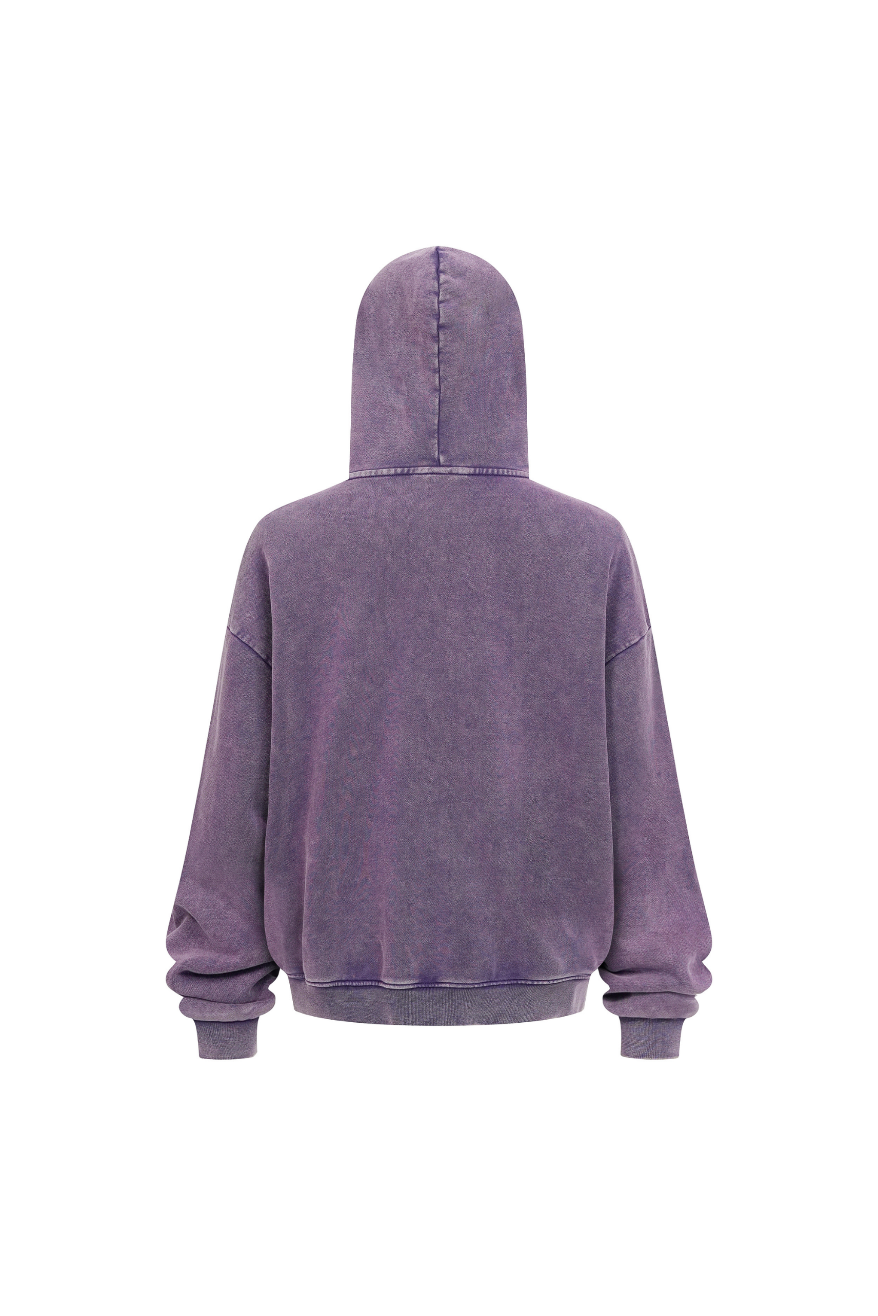 430gsm Garment Dyed Zip Hoodie