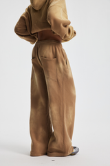 360gsm Vintage Wash Wide Leg Joggers