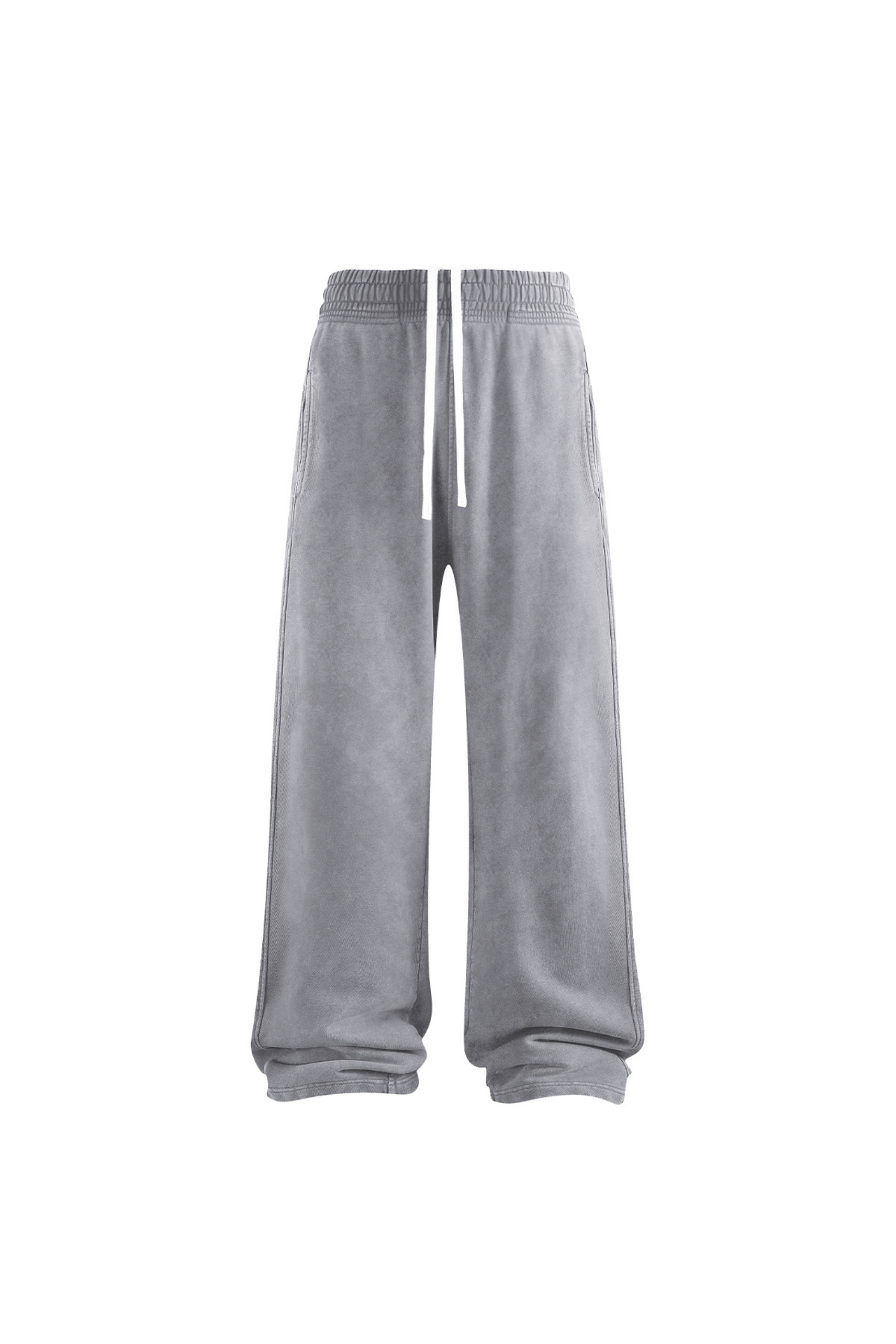 430gsm Garment Dyed Wide Leg Joggers