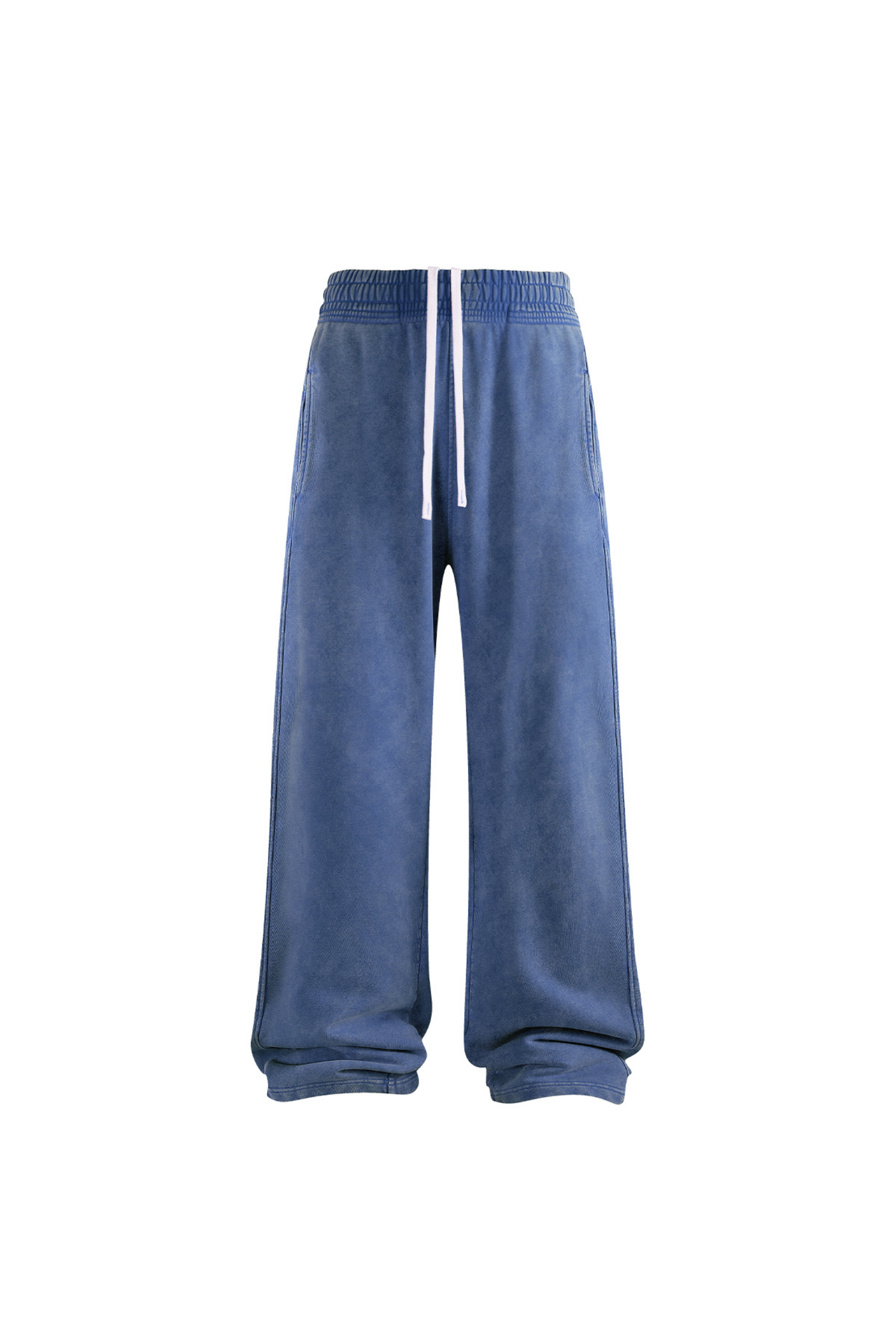 430gsm Garment Dyed Wide Leg Joggers