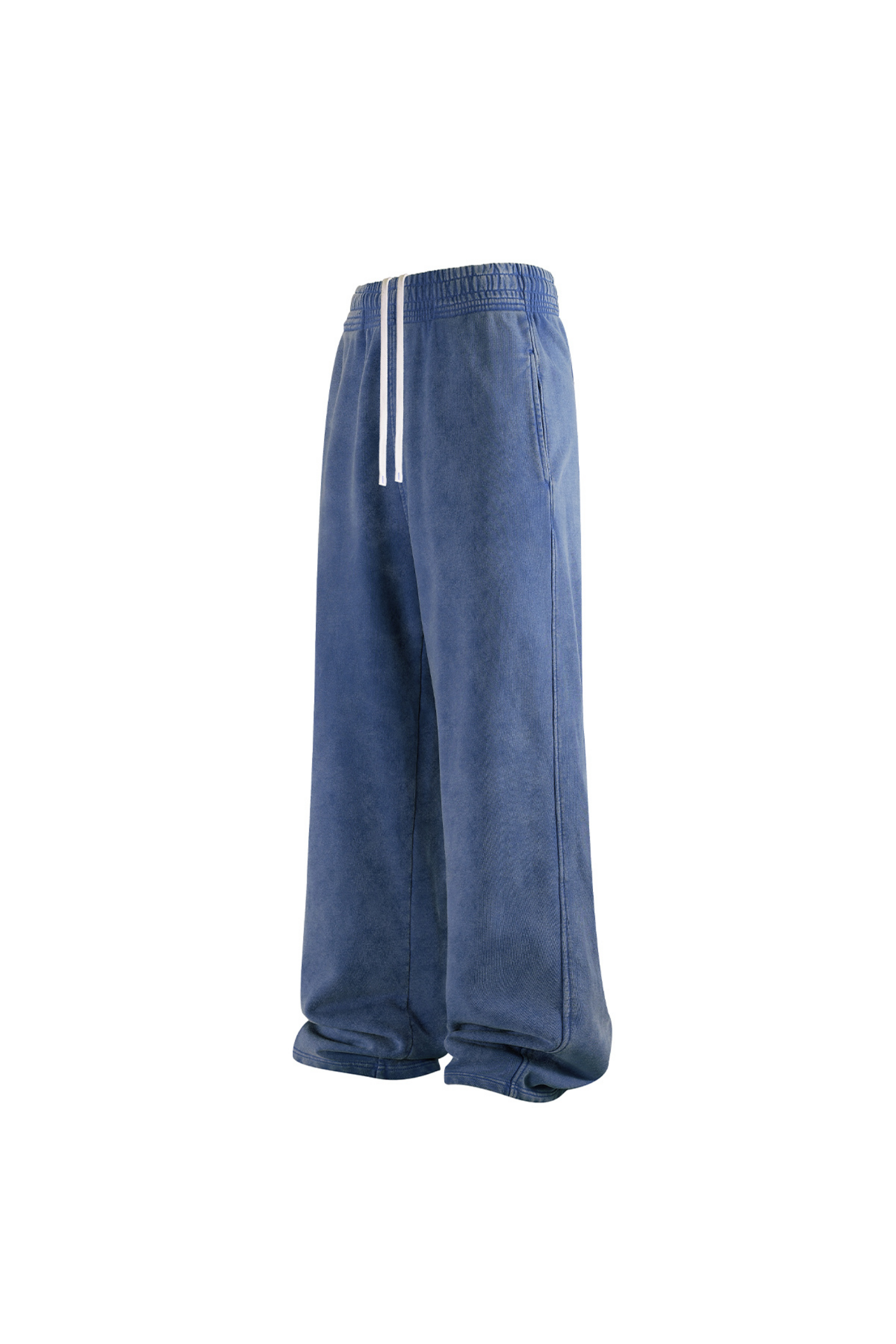 430gsm Garment Dyed Wide Leg Joggers