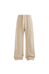 430gsm Garment Dyed Wide Leg Joggers