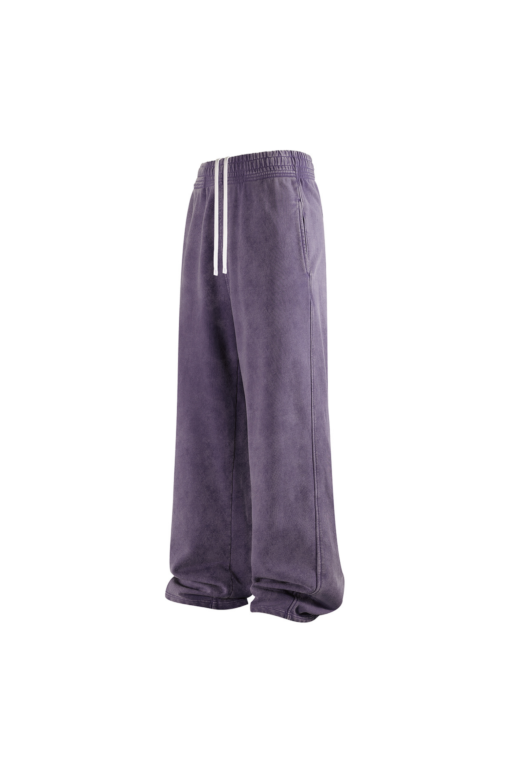 430gsm Garment Dyed Wide Leg Joggers