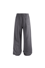 430gsm Garment Dyed Wide Leg Joggers