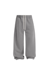370gsm Garment Dyed Wide Leg Fleece Joggers