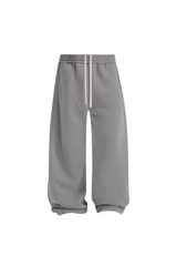 370gsm Garment Dyed Wide Leg Fleece Joggers