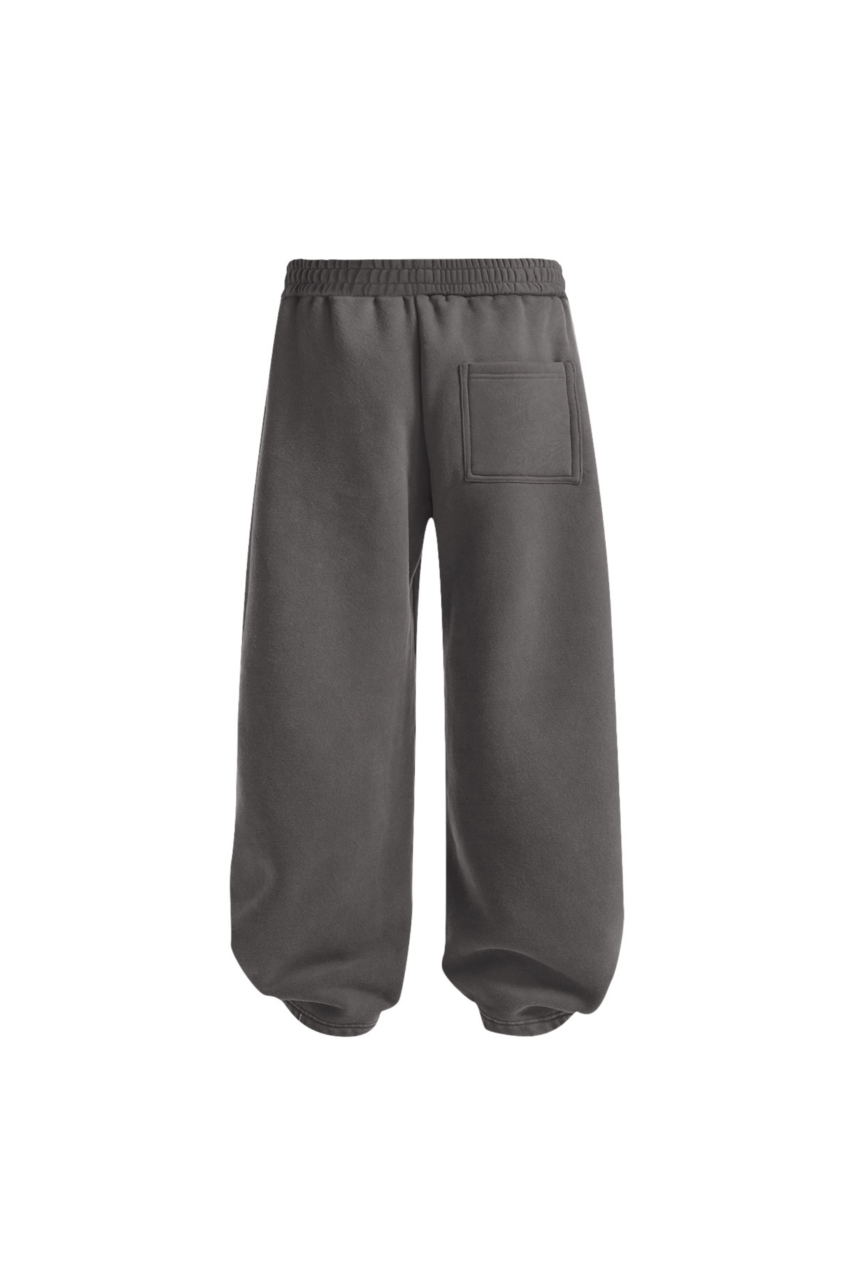 370gsm Garment Dyed Wide Leg Fleece Joggers
