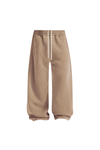 Vintage Washed Wide-Leg Joggers