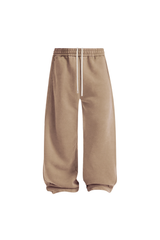 370gsm Garment Dyed Wide Leg Fleece Joggers
