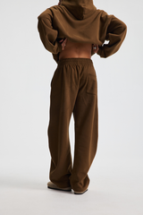 430gsm Brushed Fleece Curved Joggers