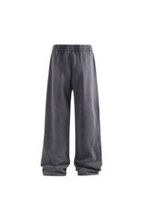 430gsm Vintage Wash Wide Leg Joggers