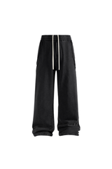 430gsm Vintage Wash Wide Leg Joggers