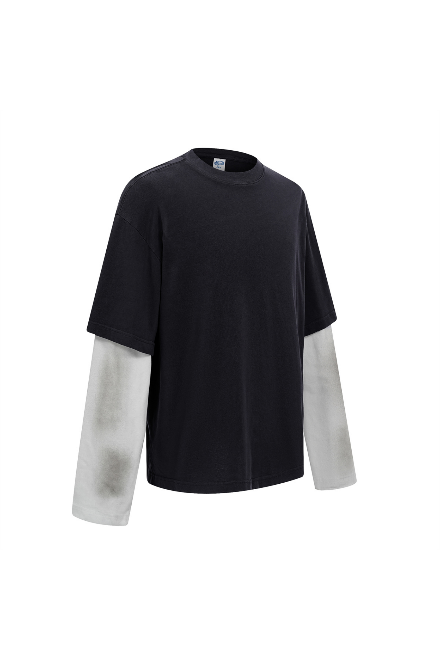 275gsm Spray Dyed Fake Layer Boxy Tee