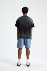 Sun-Faded Paint-Splatter T-Shirt