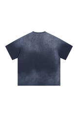 Sun-Faded Paint-Splatter T-Shirt