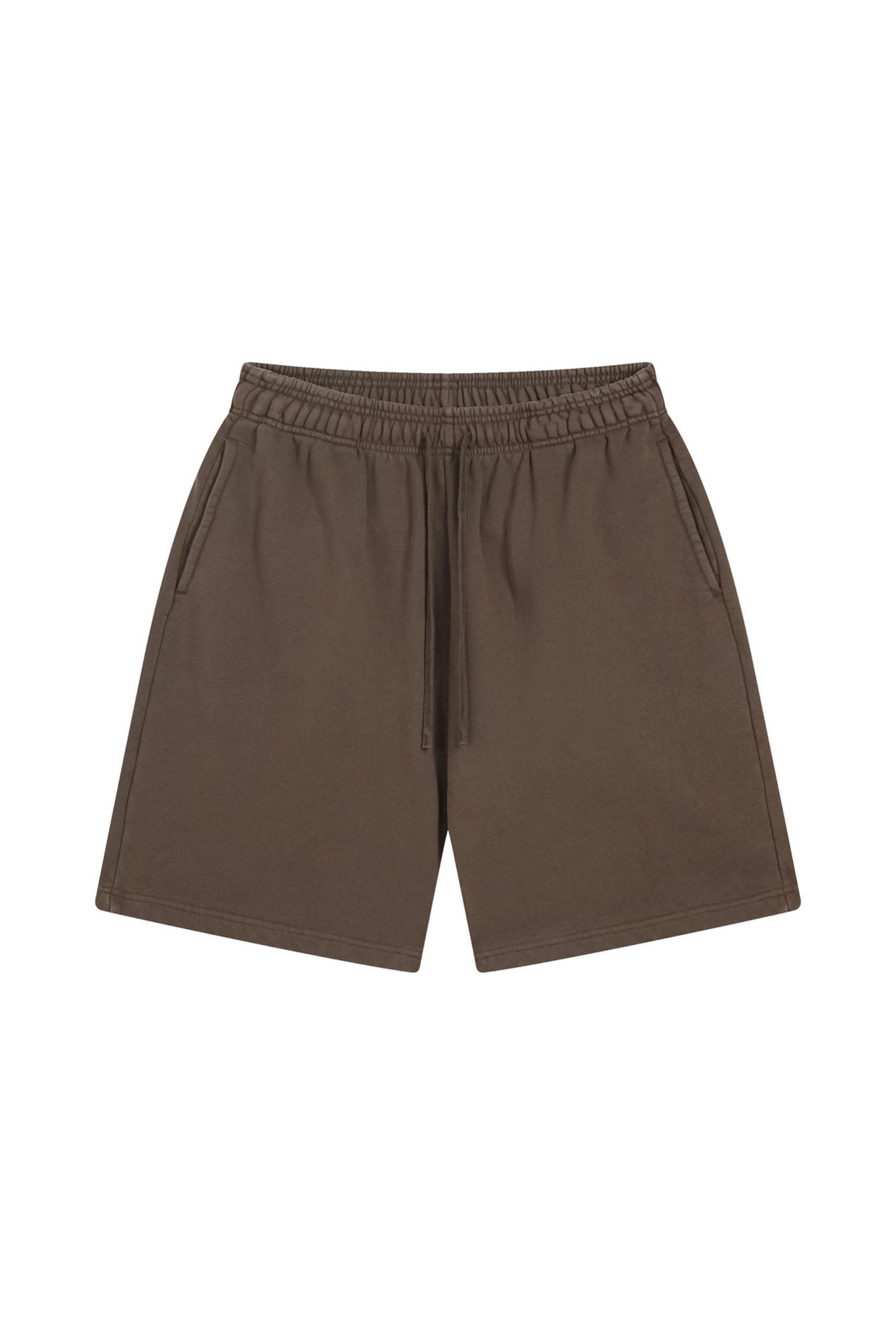 Washed Relaxed Drawstring Shorts